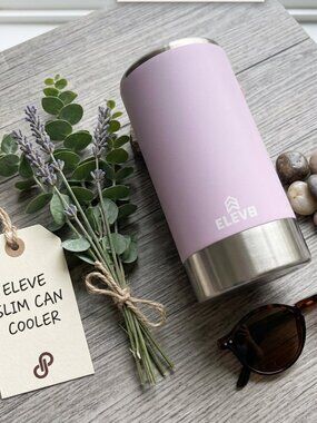 Elev8 Stainless Steel Slim Can Cooler